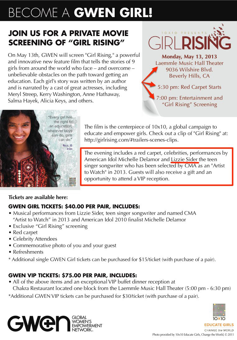 Girl Rising Event